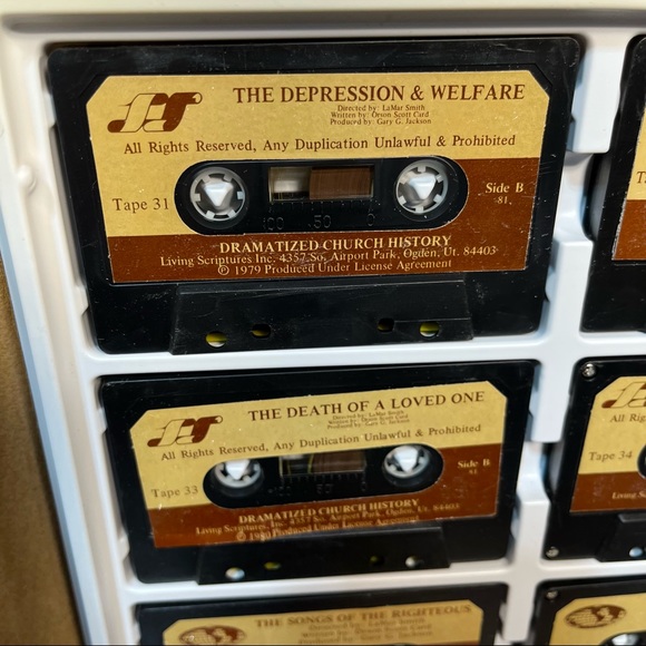 Vintage Mormon LDS Dramatized Church History The Living Scriptures Vol 1, 2, & 3 - Picture 7 of 12